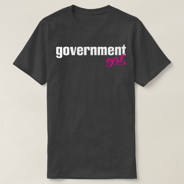 Camiseta Governo Girl (Frente do Design)