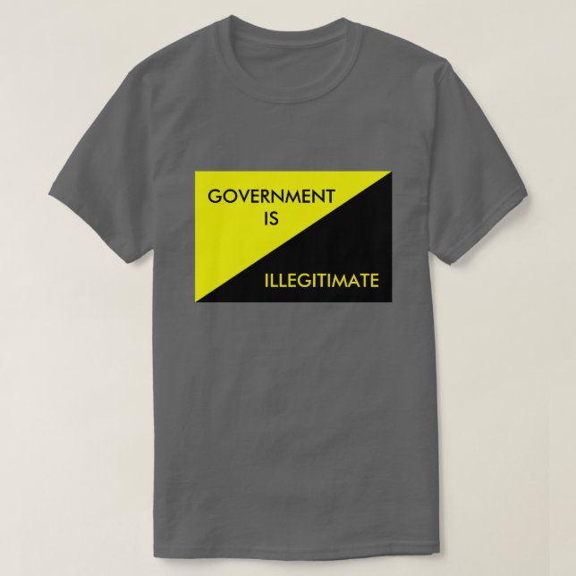 Camiseta Governo ilegítimo (Frente do Design)