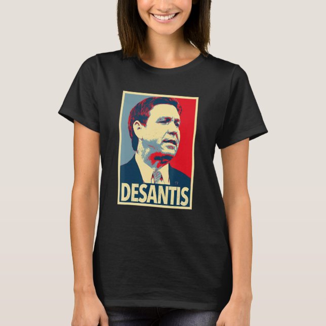 Camiseta Governor Ron DeSantis - Elect DeSantis (Frente)