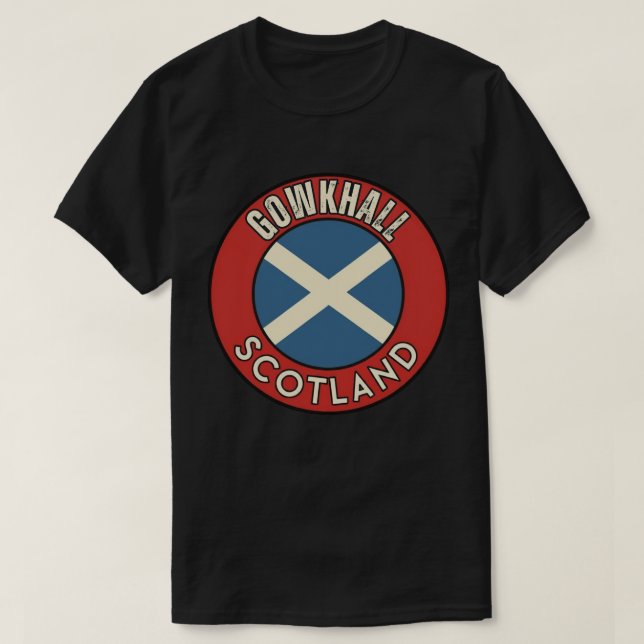 Camiseta Gowkhall, Escócia (Frente do Design)