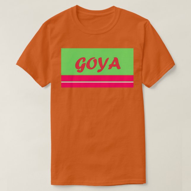 Camiseta Goya (Frente do Design)