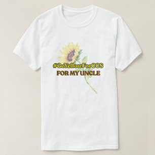 Camiseta #GoYellowForCCS - Tio Tshirt