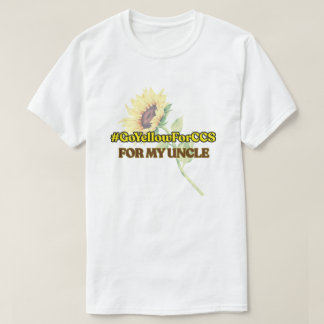 Camiseta #GoYellowForCCS - Tio Tshirt