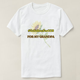 Camiseta #GoYellowForCCS - Vovô Tshirt