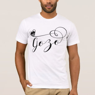 Camiseta Gozo Heart Flag, Gozitan, Ilha de Gozo