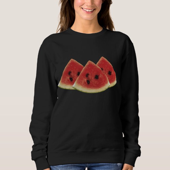 Camiseta Gpresente de Roupa de Fruta de de Fatias de Waterm (Frente)