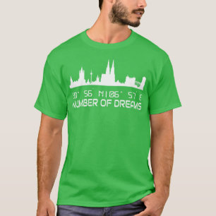 Camiseta GPS Coordena Cidade de Colônia