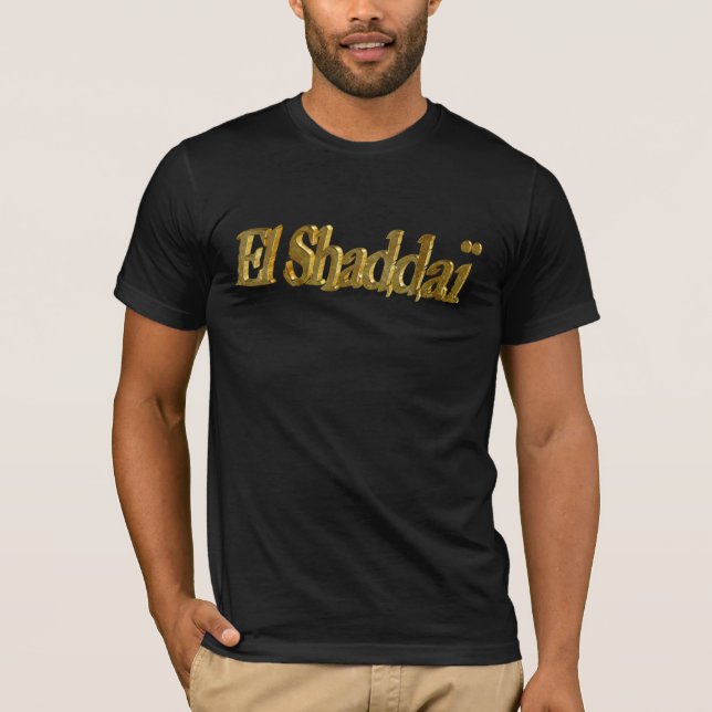 Camiseta GR Shaddaï Gold 3D TRANS PNG (Frente)