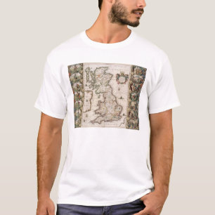 Camiseta Grâ Bretanha como foi dividida no Tyme do Engli