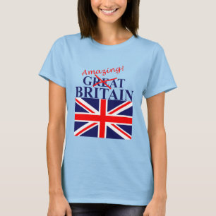 Camiseta Grâ Bretanha de surpresa