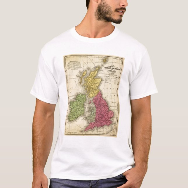 Camiseta Grâ Bretanha e Ireland (Frente)