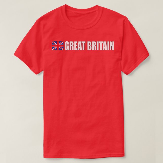 Camiseta GRÃ-BRETANHA excelente (Frente do Design)