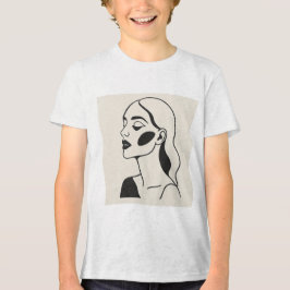 Camiseta Graça e elegância o retrato de uma nobre