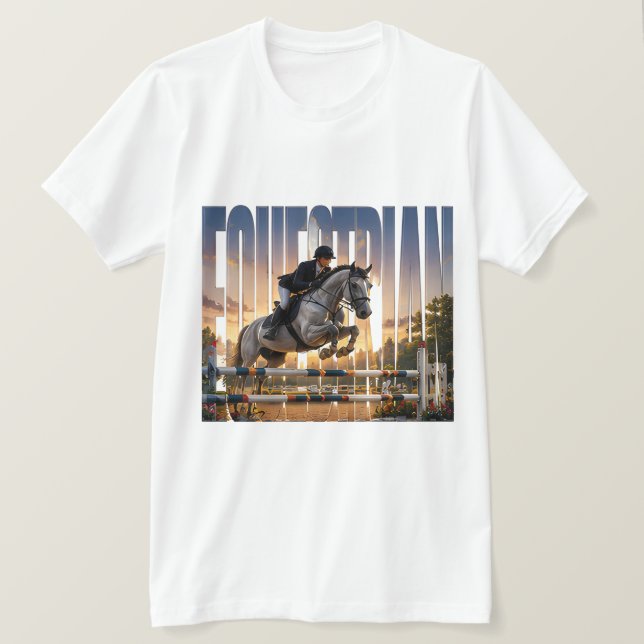 Camiseta Graça e Excelência Equestre (Frente do Design)