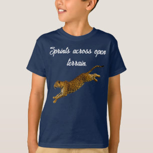 Camiseta Graça em Movimento: A Leoparda Corredora