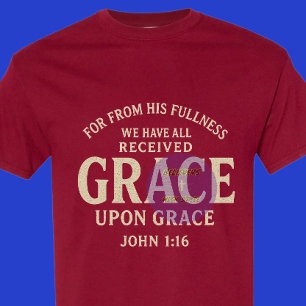Camiseta Graça sobre Graça - Cristão