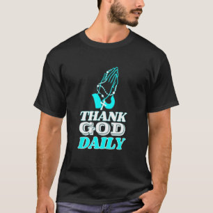 Camiseta Graças a Deus Diário  Rosário Católico Religioso c
