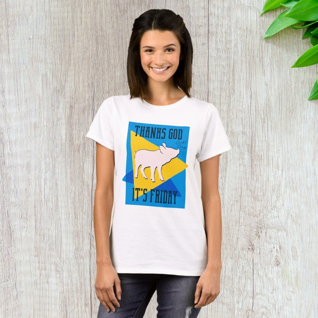 Camiseta Graças a Deus É Sexta (Criador carregado)