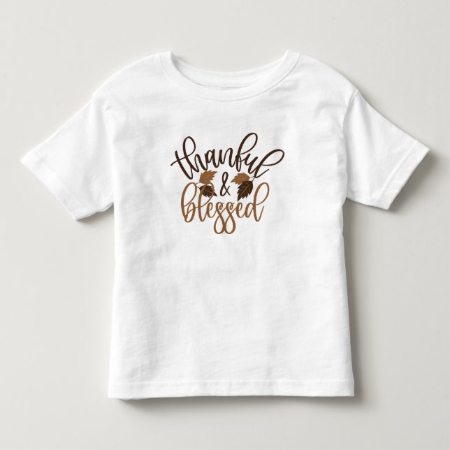 Camiseta Graças e abençoado (Frente)