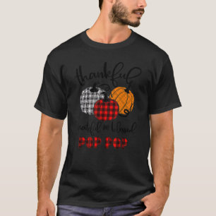 Camiseta Graças Grata Pop Pop Buffalo Xadrez Bênção