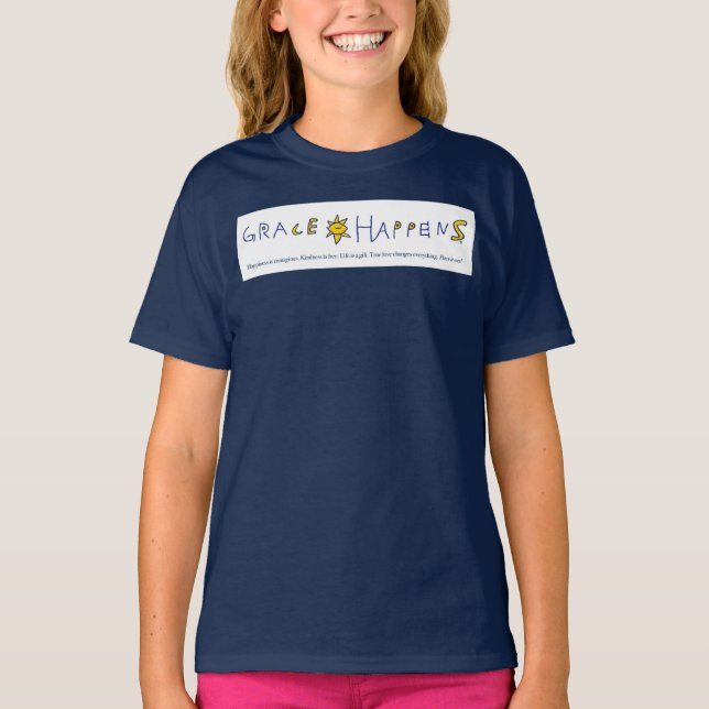 Camiseta Grace Acontece Garotas Tee (Frente)