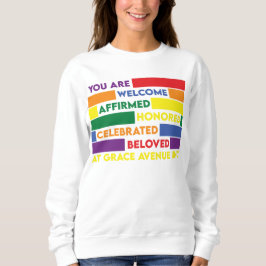 Camiseta Grace Avenue Pride Sweatshirt