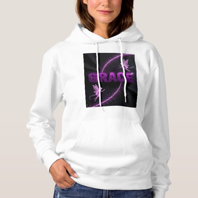 Camiseta Grace - Capuz Personalizado – Presente para Ela (Frente)