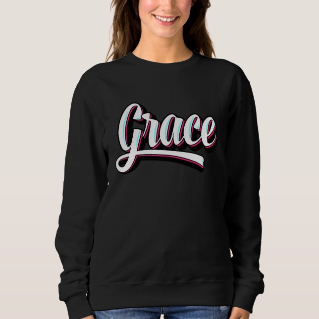Camiseta Grace Christian Letter  Idea (Frente)