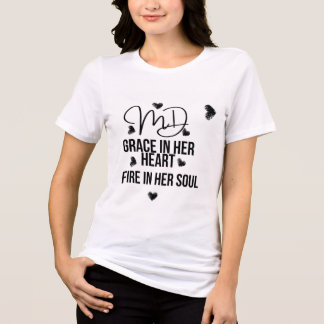 Camiseta Grace e Fogo - Capacitando o Tee das Mulheres**