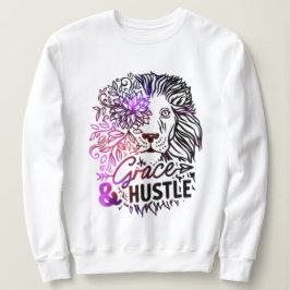 Camiseta Grace e Hustle Lion Sweatshirt