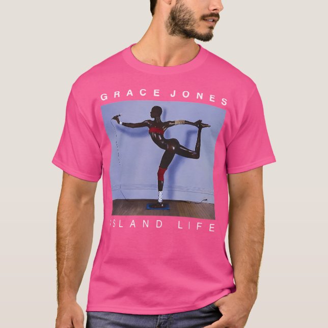 Camiseta Grace Jones Island Life (Frente)