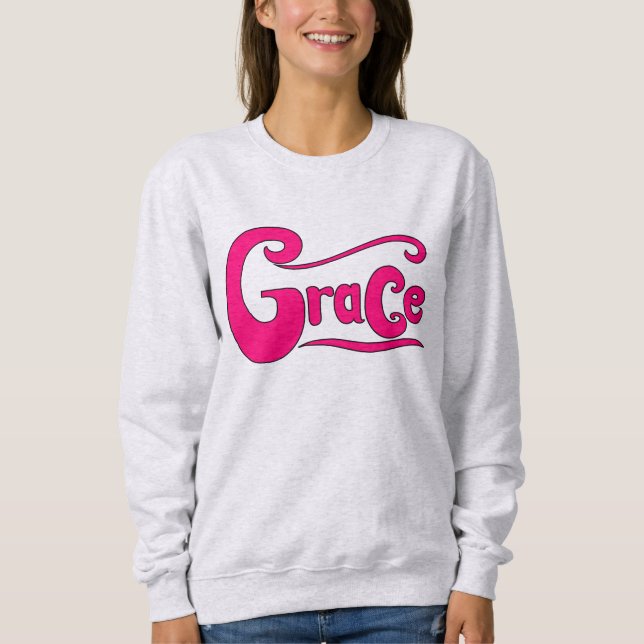 Camiseta Grace Sweatshirts para Mulheres (Frente)