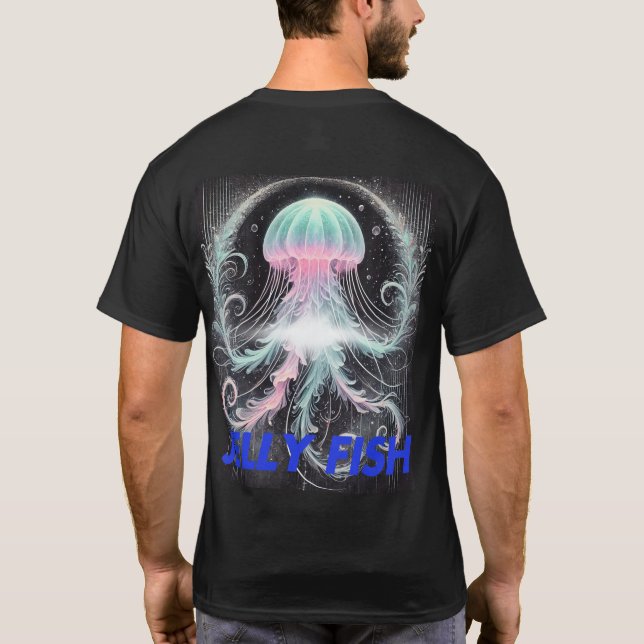 Camiseta Graceful Jellyfish Harmony (Verso)