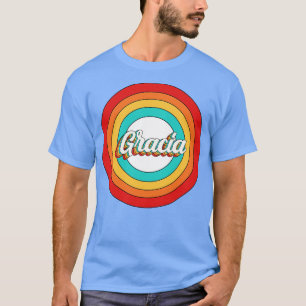 Camiseta Gracia Name Shirt Vintage Gracia Circle