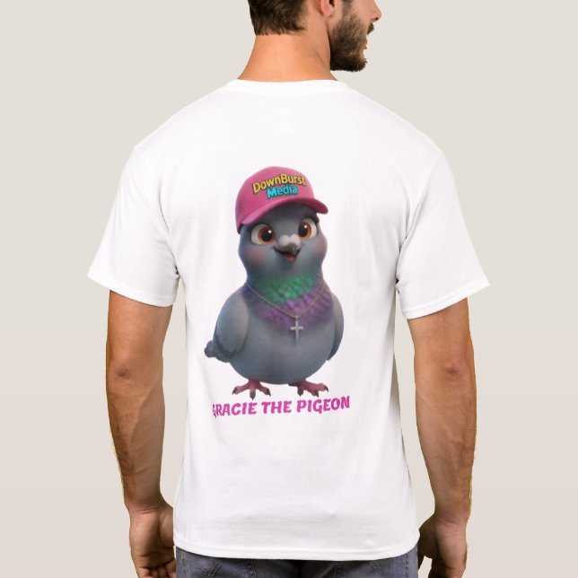 Camiseta Gracie A Pomba (Verso)