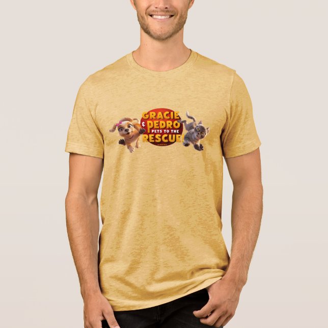 Camiseta Gracie & Pedro Adventure Await (Frente)