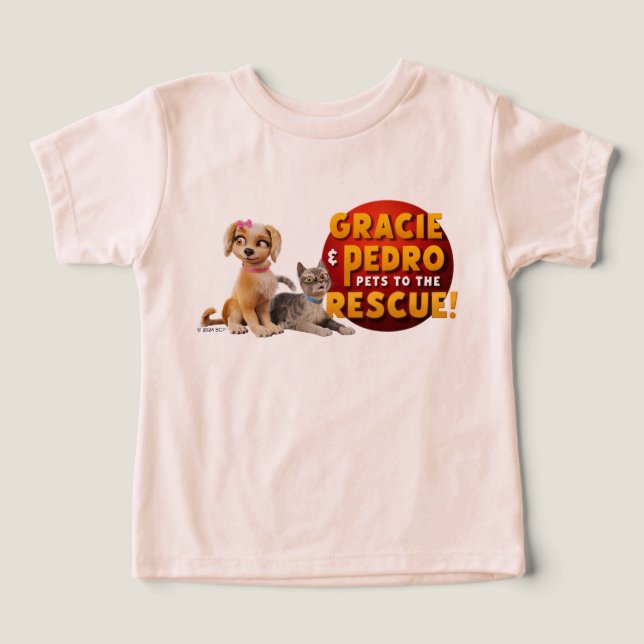 Camiseta Gracie & Pedro Dynamic Duo (Design frontal)