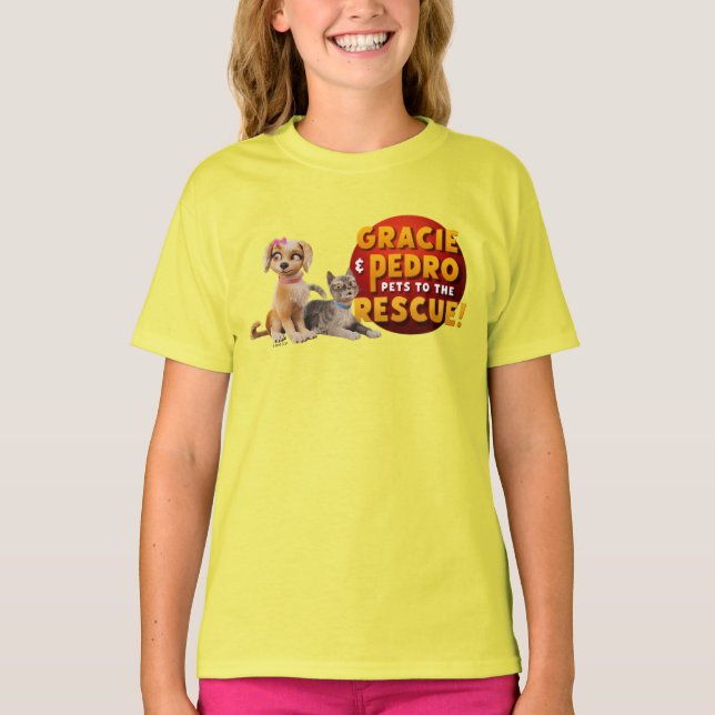 Camiseta Gracie & Pedro Dynamic Duo (Frente)