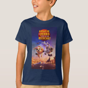 Camiseta Gracie & Pedro: Pets para o resgate!