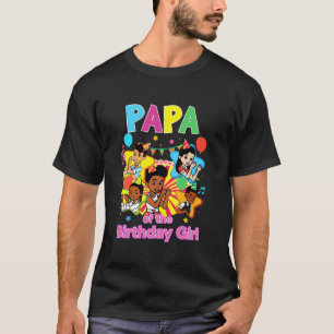 Camiseta Gracie's Corner Papa of Birthday Girl Dolls Cu