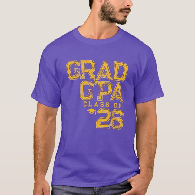 Camiseta Grad G'Pa | Turma de 2026 (Frente)