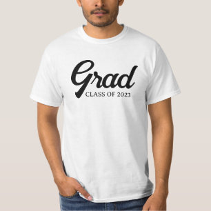 Camiseta Grad graduate personalized year custom text