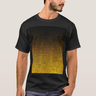 Camiseta Gradação da Brilhante Amarelo e Preto