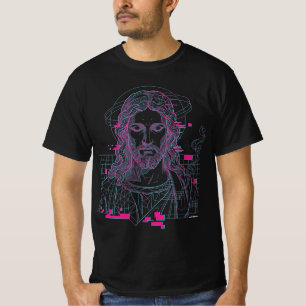 Camiseta Grade de Anaglifo Christian Christwave Jesus Crist