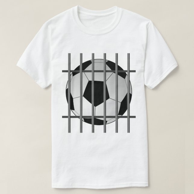 Camiseta Grade de Bola de Futebol (Frente do Design)