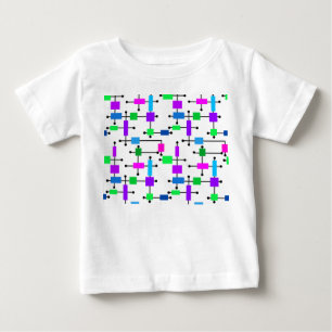 Camiseta Grade de Cores legal