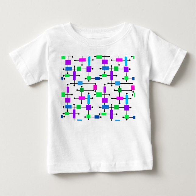 Camiseta Grade de Cores legal (Frente)