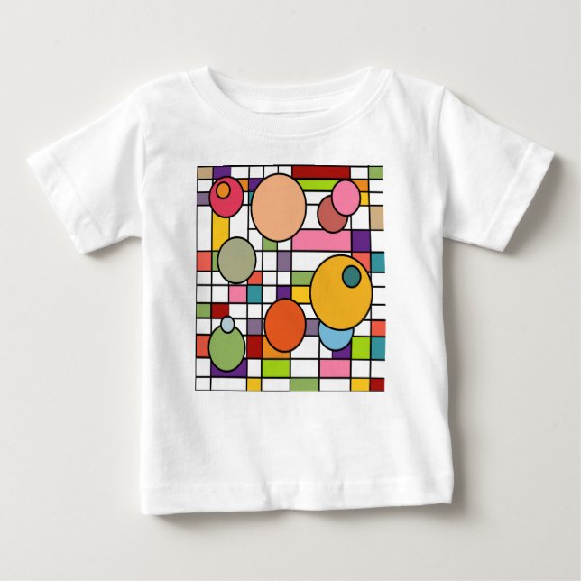 Camiseta Grade Moderna do Século médio (Frente)