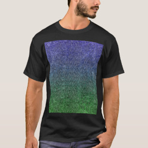 Camiseta Gradiente de Largura da Floresta Noite de Queda