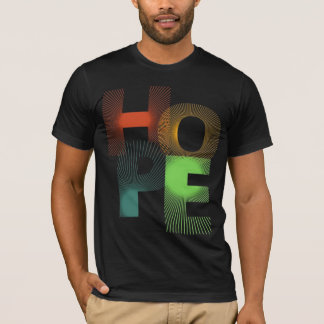 Camiseta Gradiente HOPE - Negrito e Brilhante